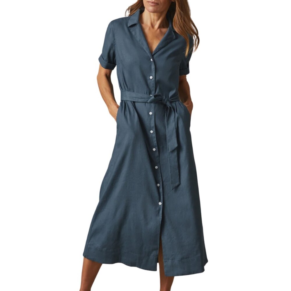 American Giant Linen Dress (XS)